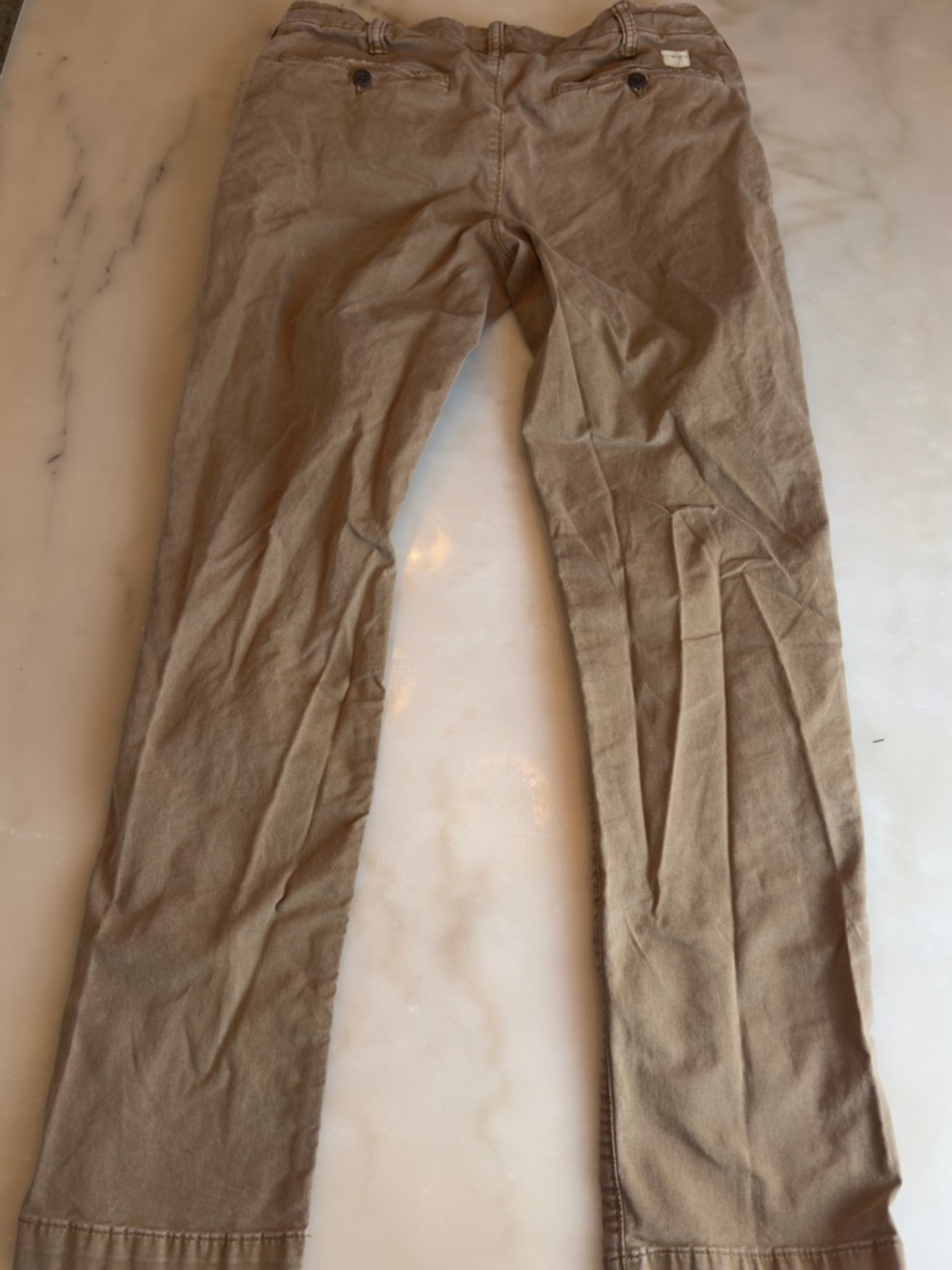 American Eagle Outfitters Men's Khaki Chinos - Light Tan